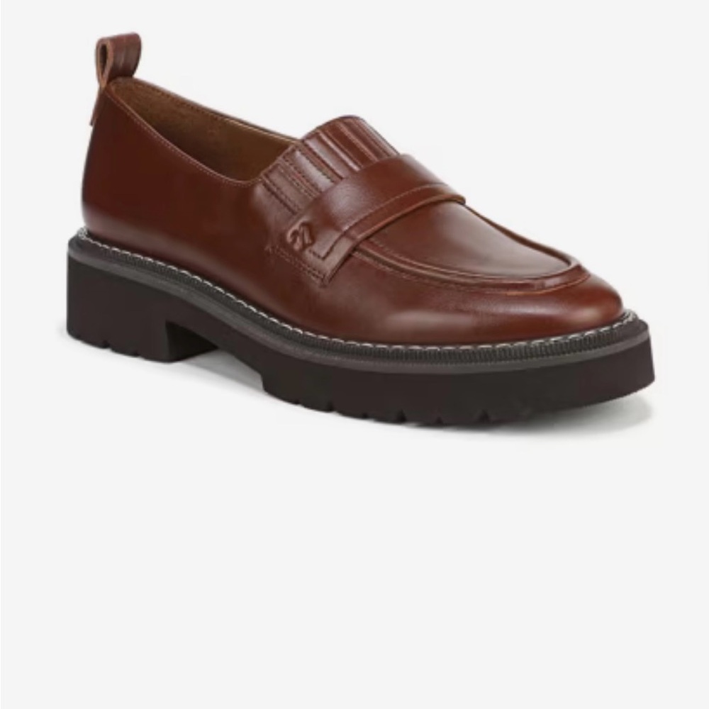 Naturalizer Shauna Brown Leather Loafers